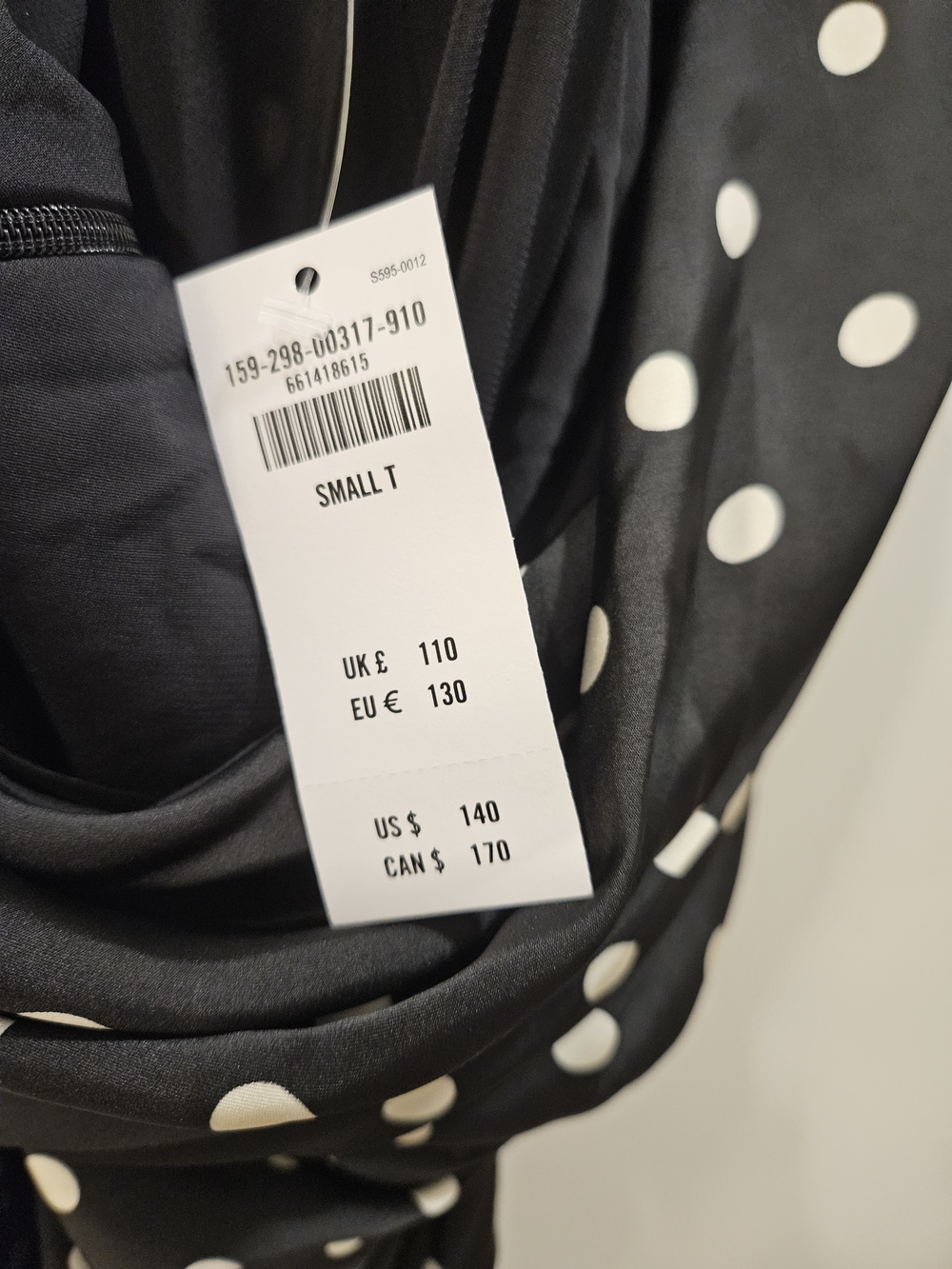 Abercrombie & Fitch Polka Dot Formal Maxi Dress - Picture 6 of 10